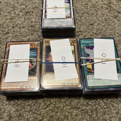 Assorted Yugioh Cards