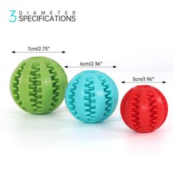Dog Treat Ball (2.36 in / 6 cm) – 1 for $5 or 2 for $8