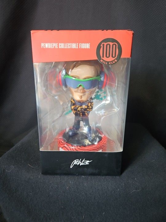 Pewdiepie Figure 100 Million Club Collectible Figurine Limited Edition #5849
