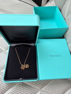 Original New Tiffany mini hearts pendant