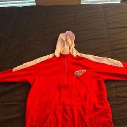 Detroit Red Wings Half Zip Hoodie