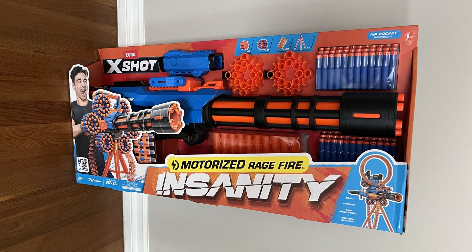 Nerf Gun - X-Shot Insanity Motorized Rage Fire