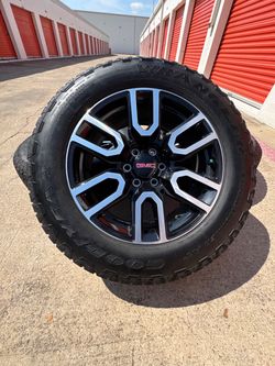 20s Chevy gmc at4 on all terrain Rims Rines Wheels 6x139.7