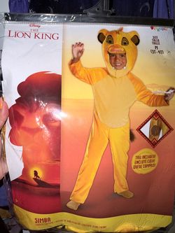 Lion king simba costume