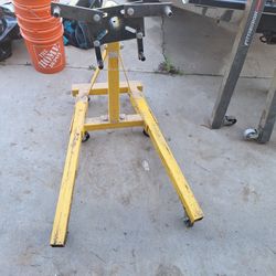 Cherry Picker And Engine Hoist And JACK 