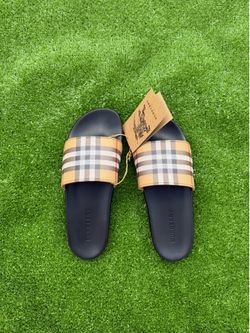 Burberry slides