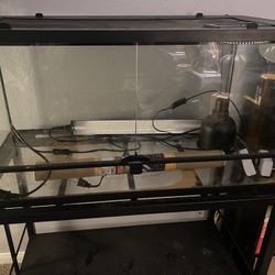 Reptile Tank And Stand