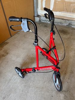 ELENKER 3-Wheel Walker Rollator