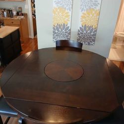 High seating Dining Table (set with chairs & bench)