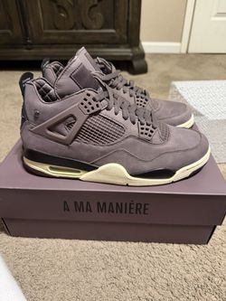 Jordan Retro 4 A Ma Maniere Violet Ore Size 9 Men