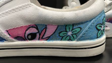 Painted Custom Shoes - Hand Painted Custom Converse Custom Vans