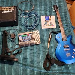 Yamaha AES-820 Electric Guitar setup