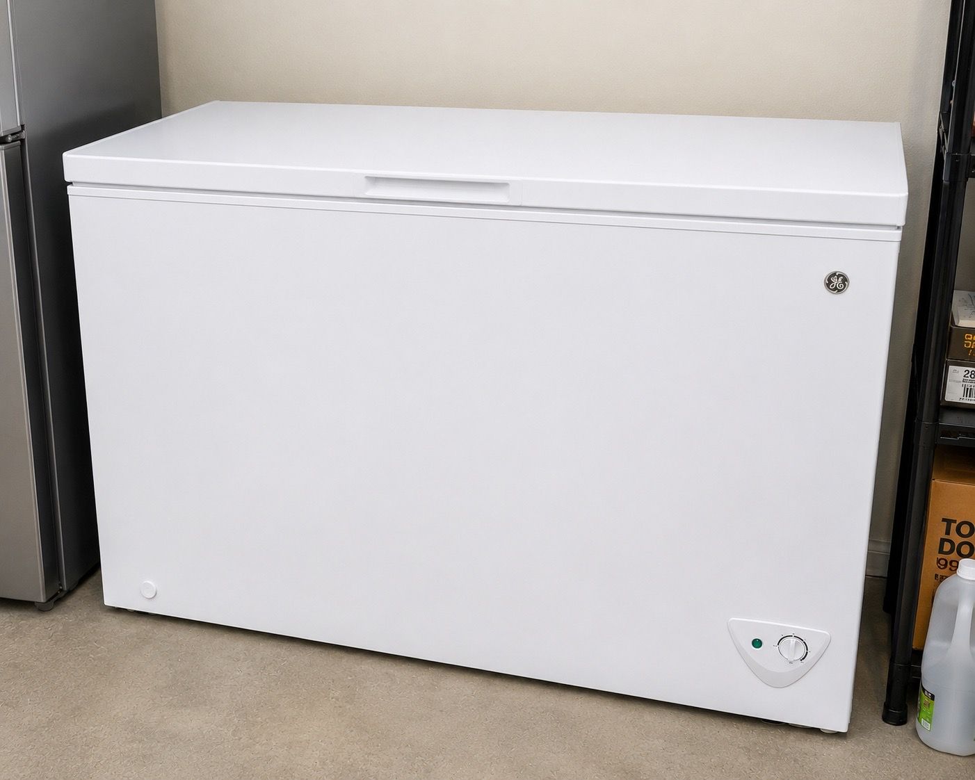 GE Large Family Size Chest Deep Freezer – Barely Used