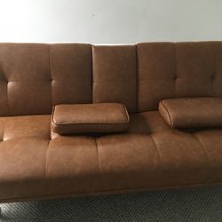Leather Stylish SofaBed Nice Color