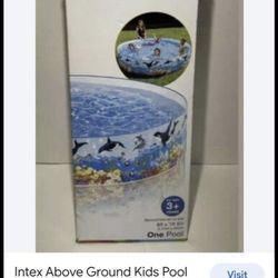 New Intex Above Ground Kids Pool 8ft X 1ft 6in