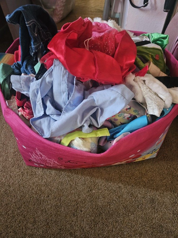 Build A Bear Lot Of Clothes And Shoes