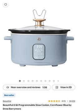 Beautiful branded crockpot in the Cornflower, Blue