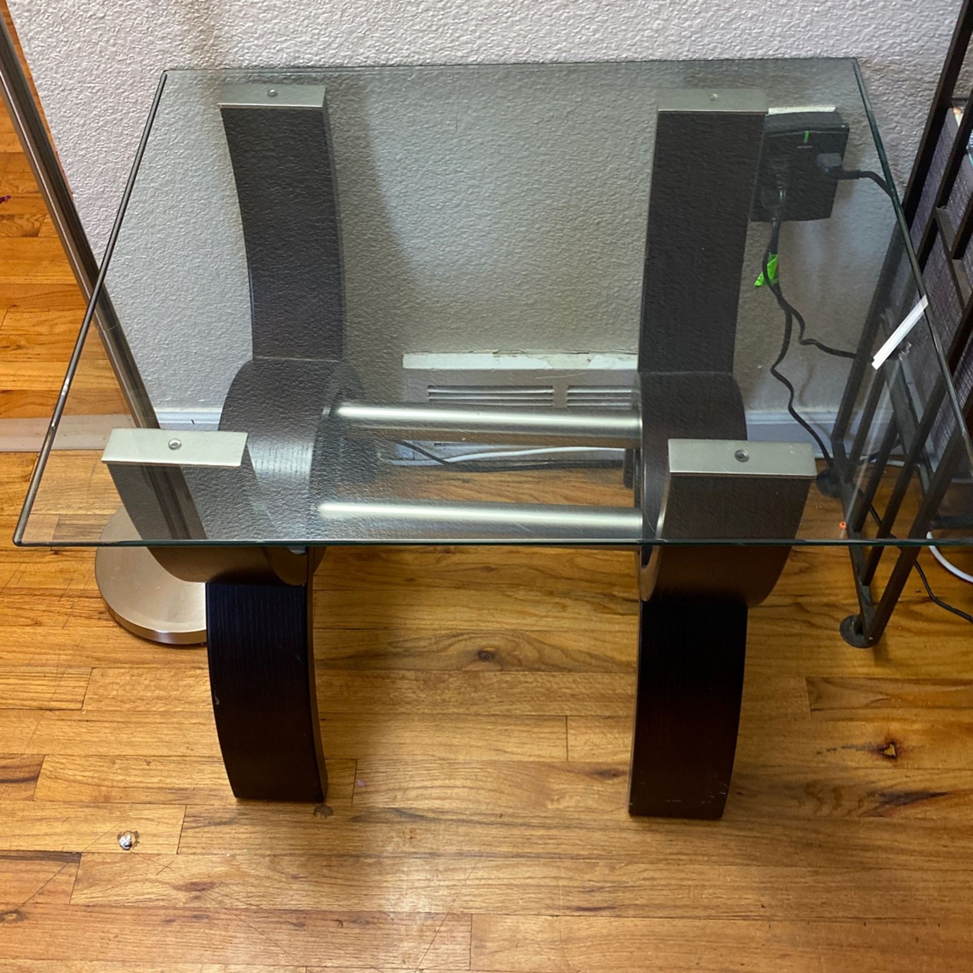 2 Glass End Table