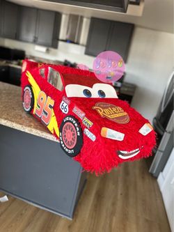 Lightning McQueen piñata
