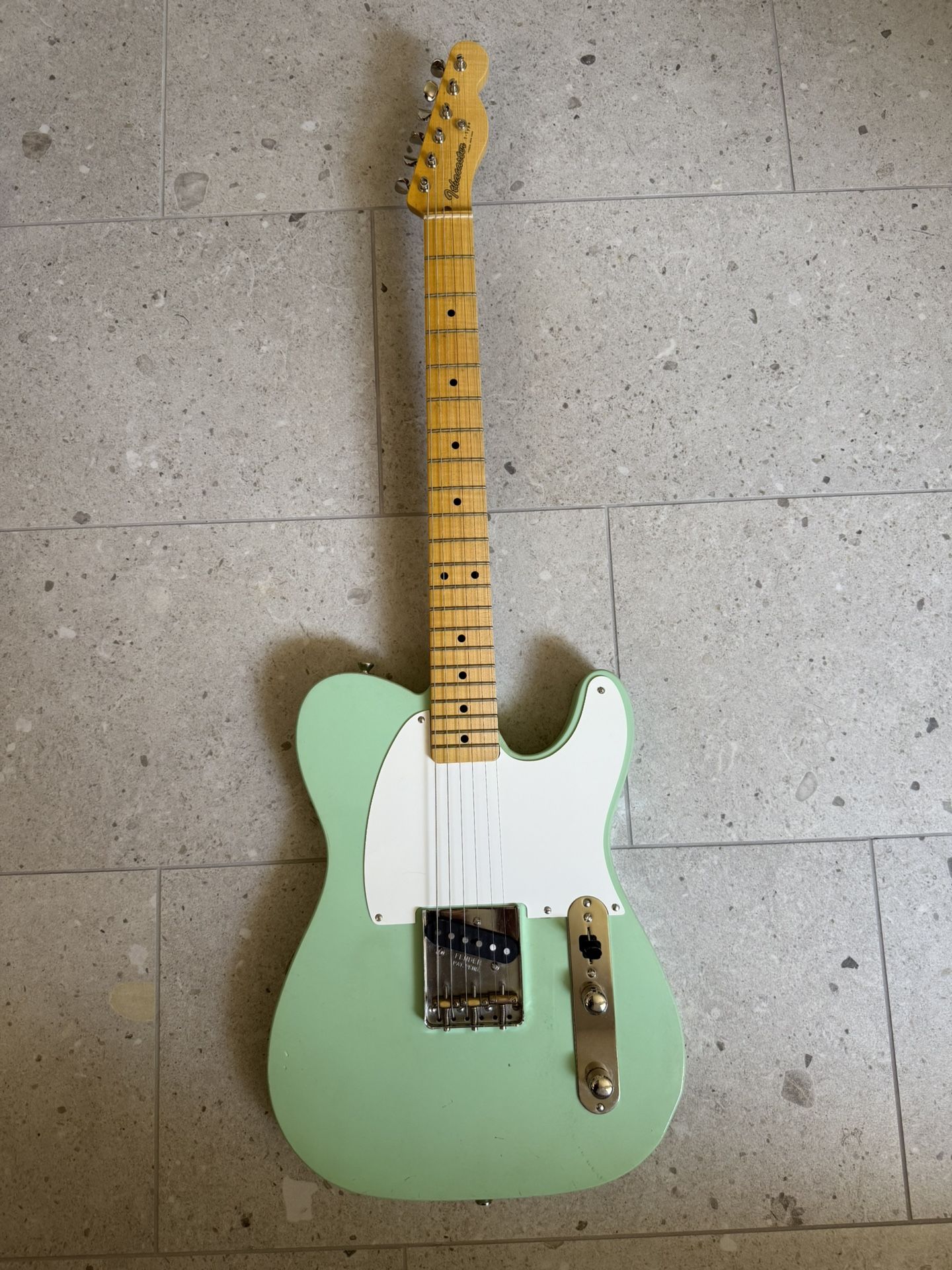 2018 Ithacaster Tele Style Surf Green Esquire Guitar