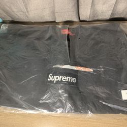 Supreme box Logo Crewneck Black Size Large