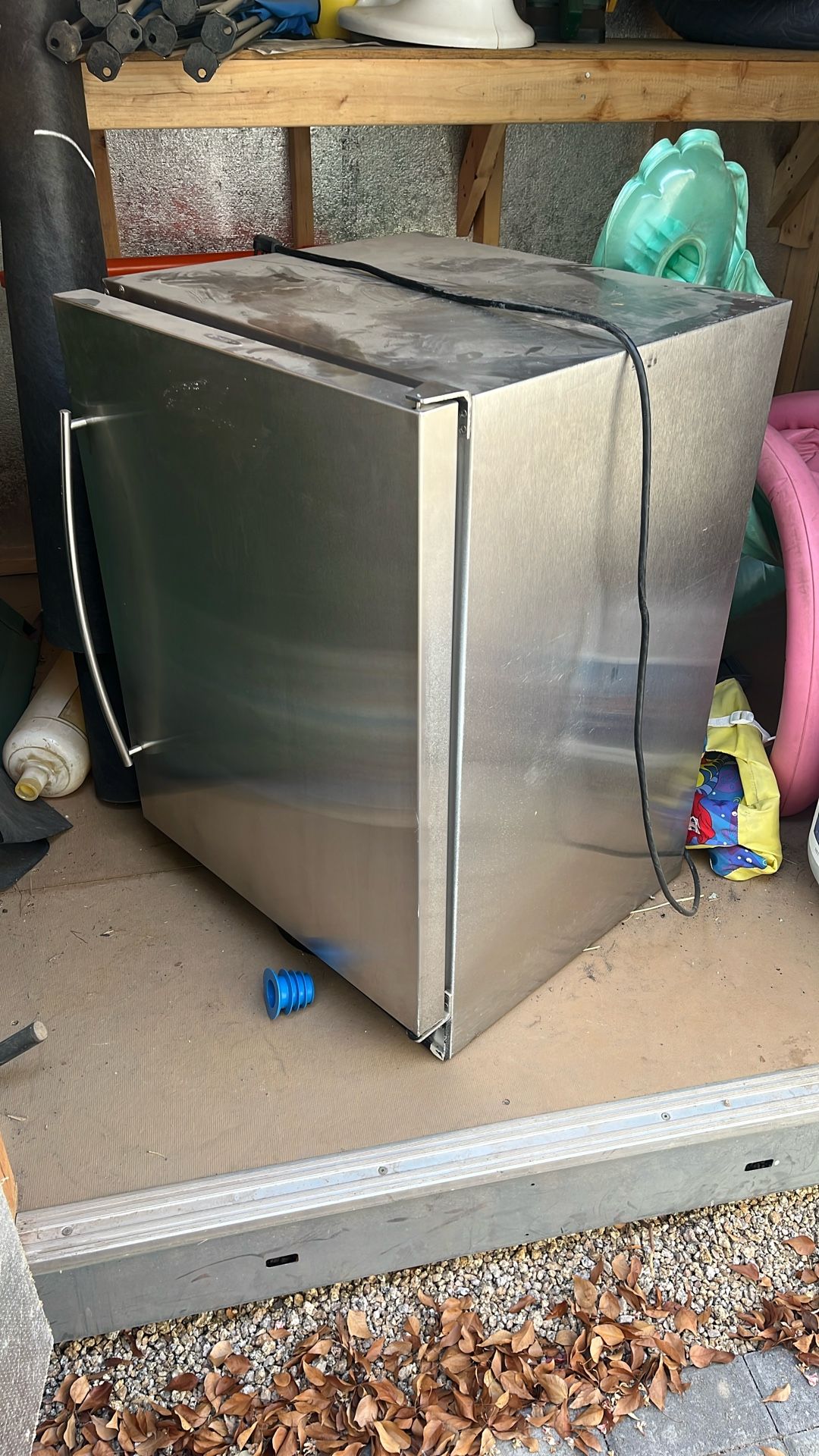 Stainless Steel Mini Fridge