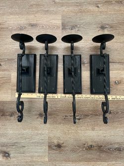 4 Sconces Set