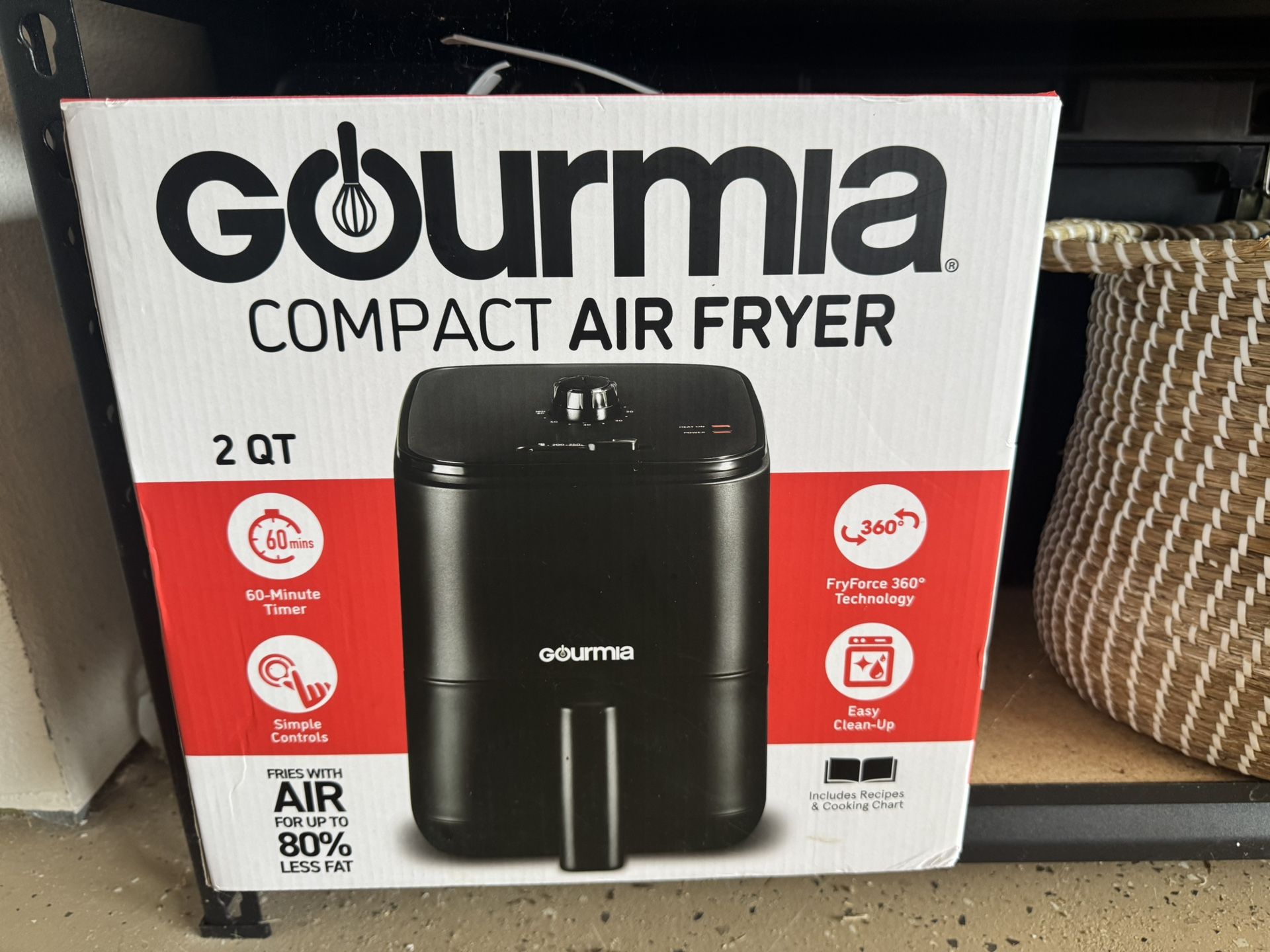 Gourmia Air Fryer 2 Qt