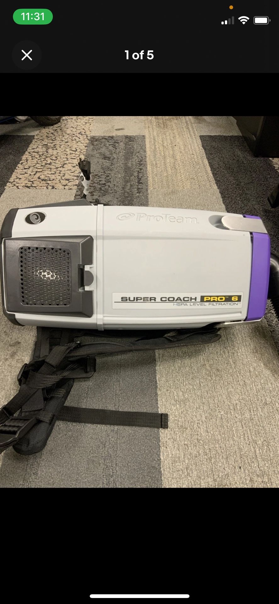 Proteam Commercial Vacuum