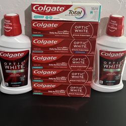 Colgate Toothpaste And Mouthwash 