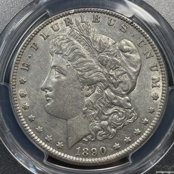 1890 CC Morgan Silver Dollar $1