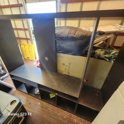 Black TV Storage 