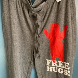 HAPPY VALENTINES DAY PAJAMA BOTTOMS ADULT SIZES SMALL,MEDIUM,LARGE,XXLARGE 10 EACH