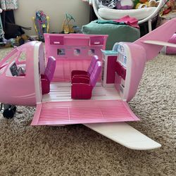 Pink Barbie Airplane 