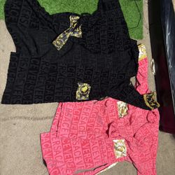 His And Hers Matching Set Versace Robes