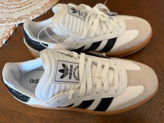 Adidas Samba OG Shoes – White/Black – Men’s Size 9.5