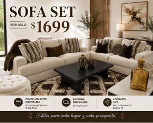 Sofa and loveseat