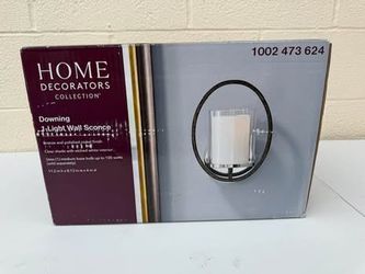 Home Decorators Collection Downing 1-Light Wall Sconce