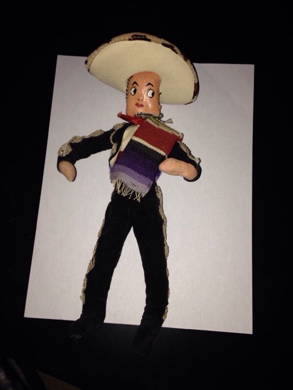 Folk art/vintage Mexican doll