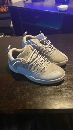 Grey Jordan 12s