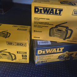 Bundle DeWalt 2 Bluetooth Speaker Charging And One Dewalt Saw
