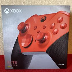 Xbox Elite Series 2 Controller Red And Black And The Madden NFL 24 PlayStation 4 Game
