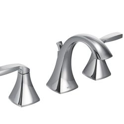Pair of Moen Voss Chrome Faucets
