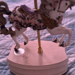 Musical porcelain horse