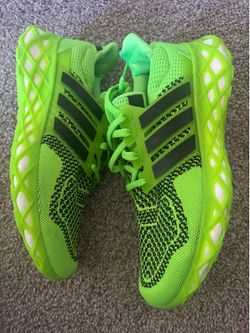 Adidas Ultraboost Web DNA Solar Green Size 10 “DS”