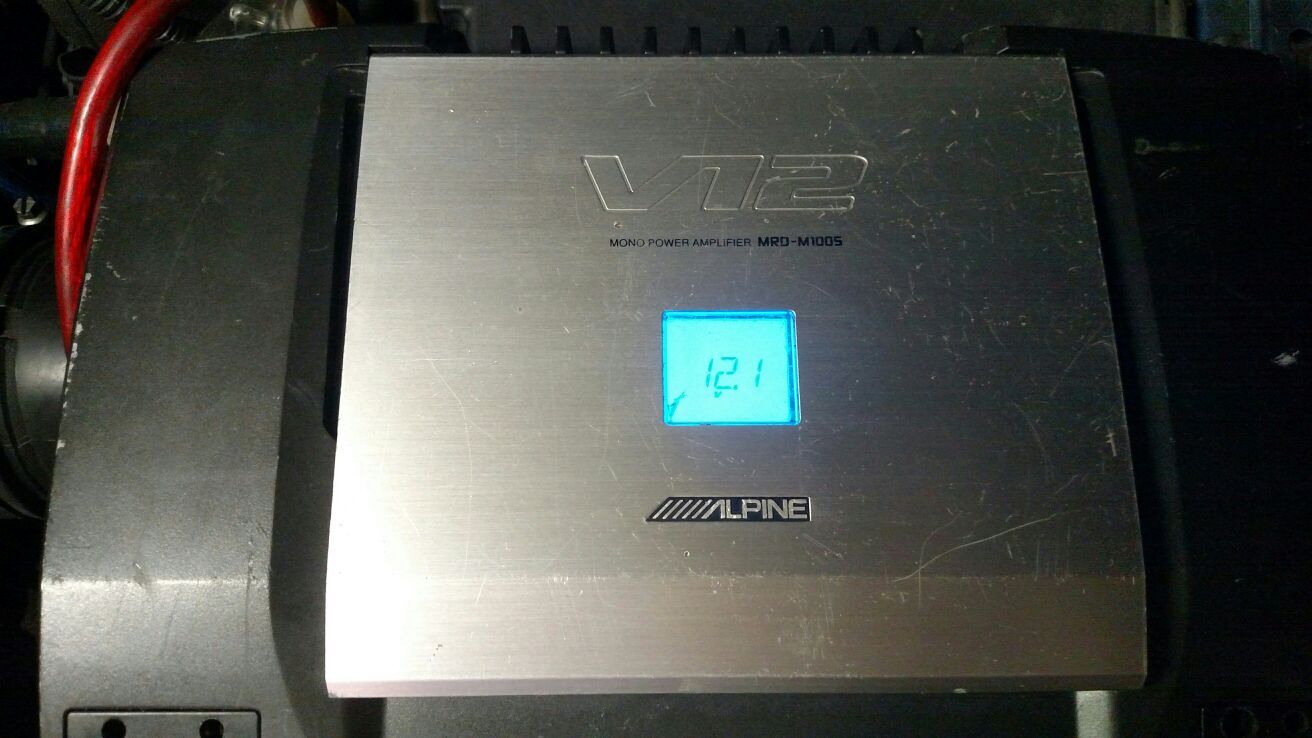 Alpine MRD-M1005 1000W MONO AMP