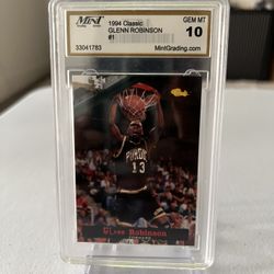 Basketball Card: 1994 Classic Glenn Robinson #1 
