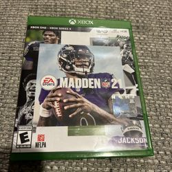 Madden NFL 21 XBOX ONE