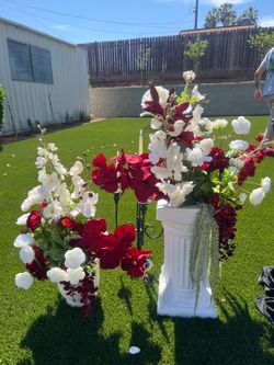 Fake, artificial  flowers