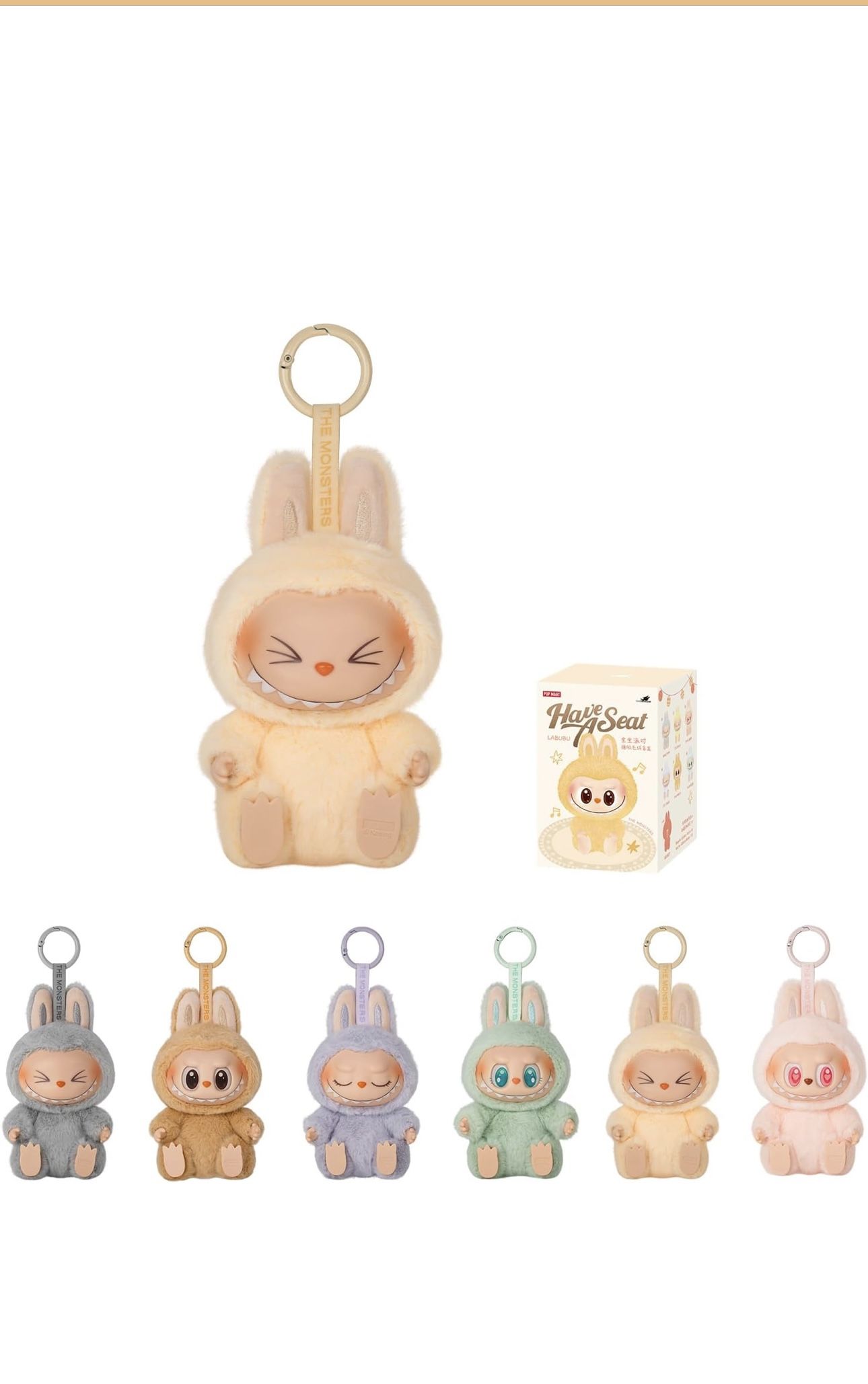 POP MART The Monsters - The Monsters Blind Box Figures, Random Design Action Figures Collectible Toys